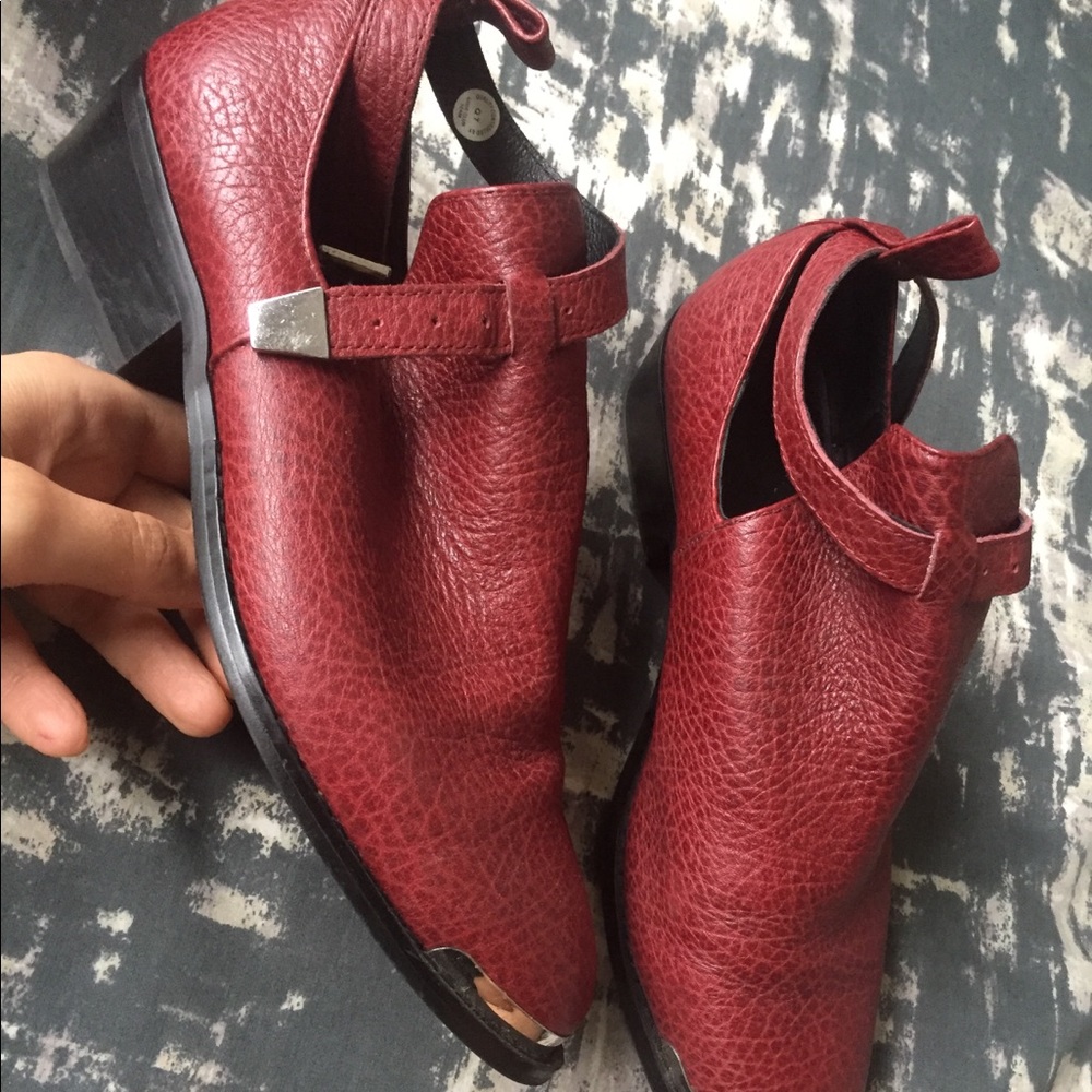 Real leather original ankle boots